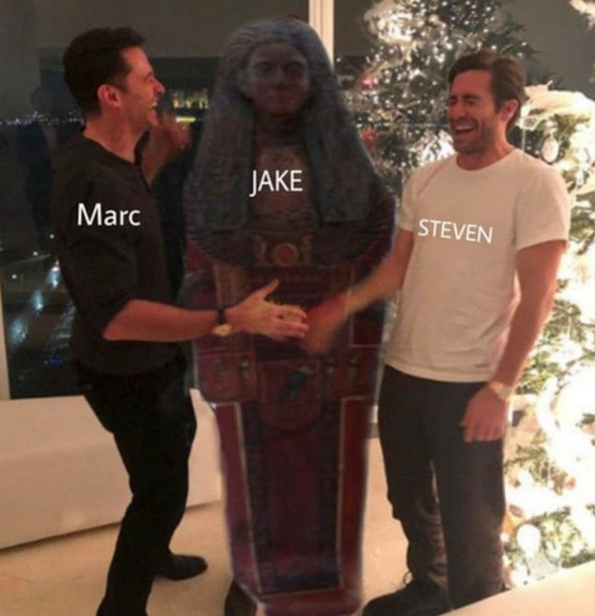 Moon Knight Steven, Marc, Jake meme