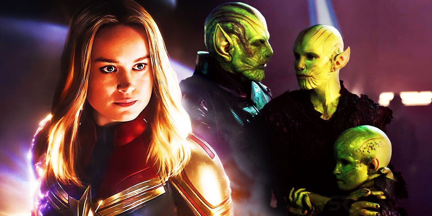 Captain Marvel and Talos' family
