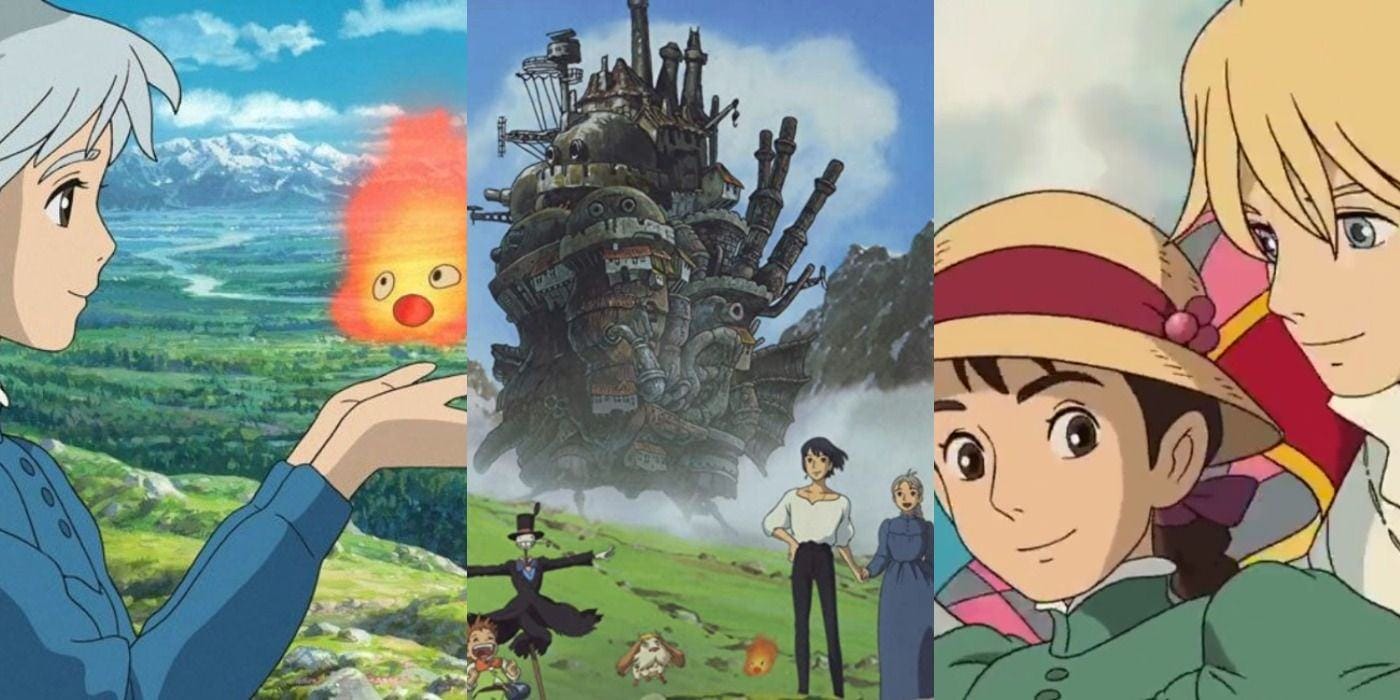 Howl’s Moving Castle collage