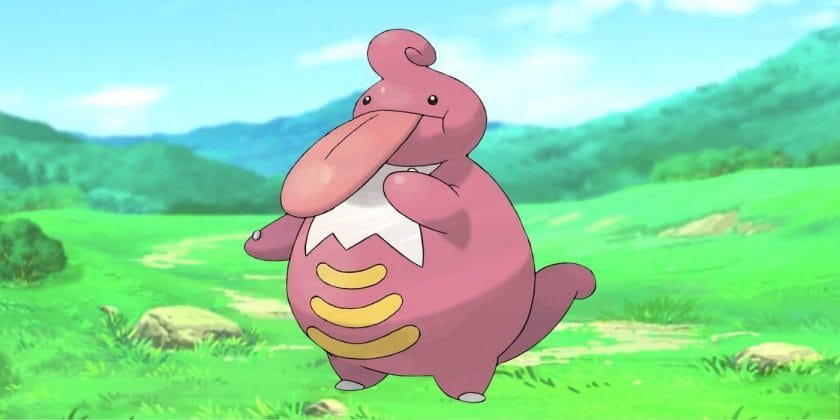 Image of Pokemon Lickilicky in the field