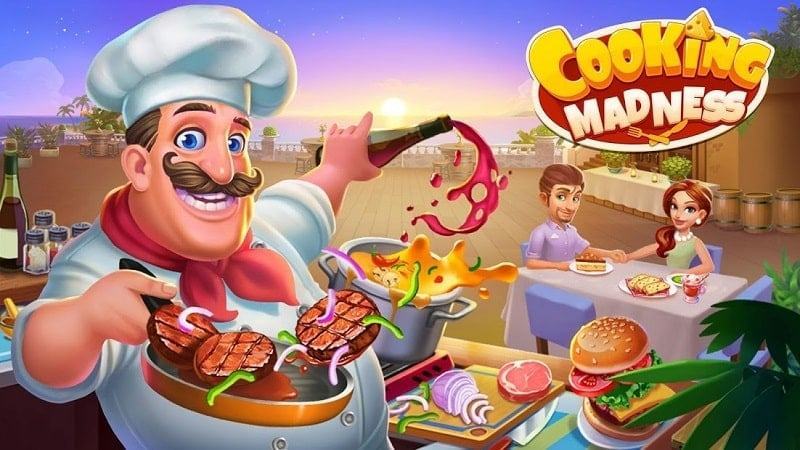 Cooking Madness MOD APK (Unlimited money) 2.4.4