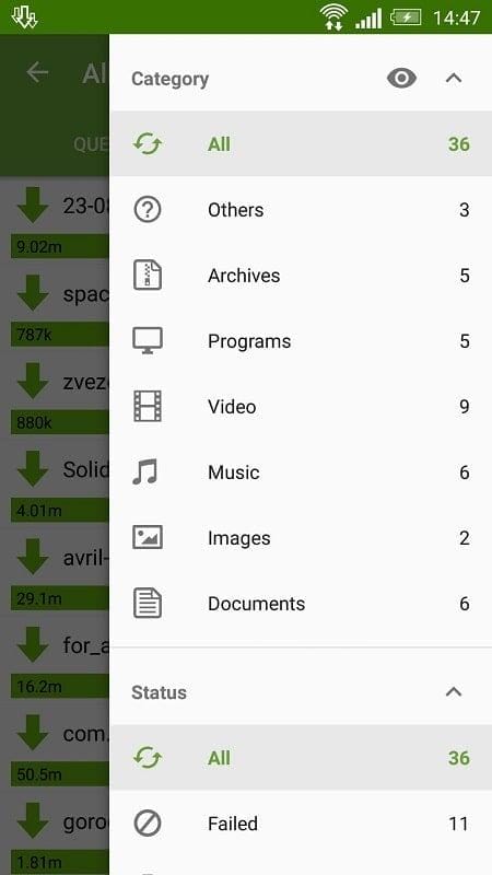 android mod advanced download manager