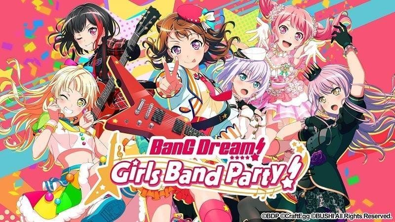 BanG Dream! Girls Band Party! MOD APK (Menu/Auto Dance, Perfect) 6.5.0