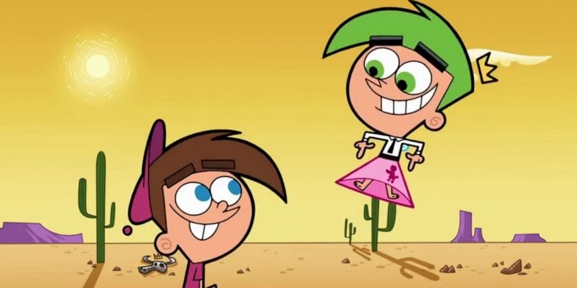 Cosmo and Timmy from Pretty Weird Parents