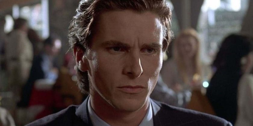 Christian Bale's Patrick Bateman in American Psycho.