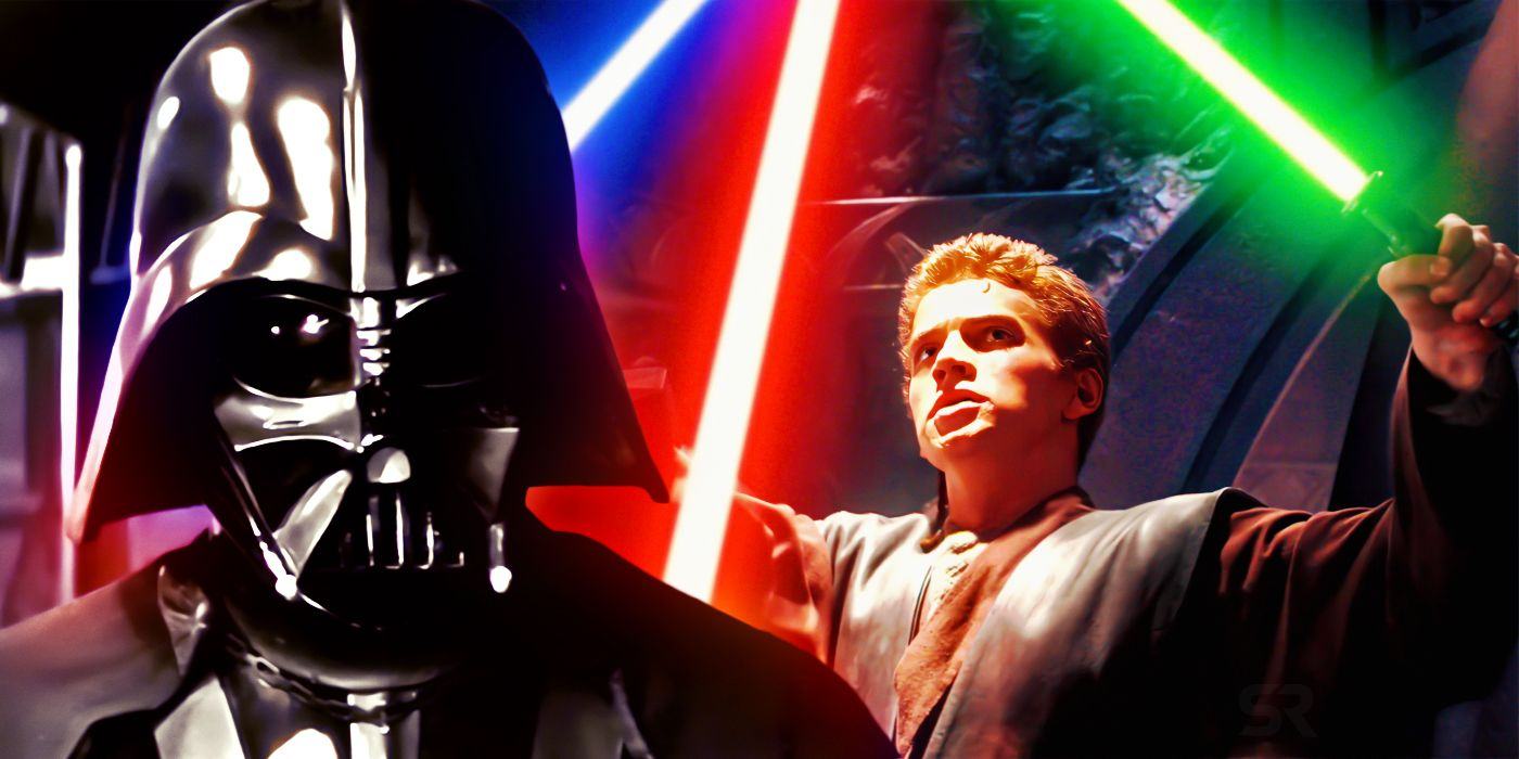 Darth Vader, Anakin Skywalker, lightsabers
