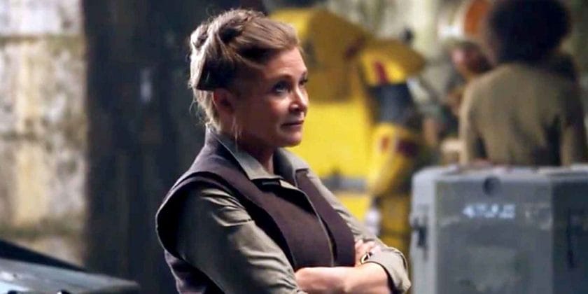 General Leia Star Wars The Force Awakens