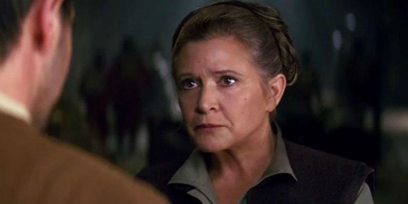 General Leia in Star Wars The Force Awakens