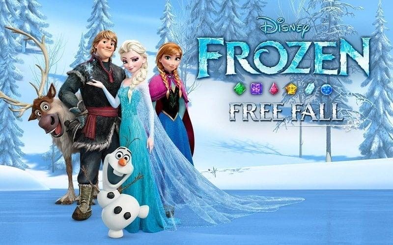 Disney Frozen Free Fall MOD APK (Unlimited Snowball, moves) 12.3.0