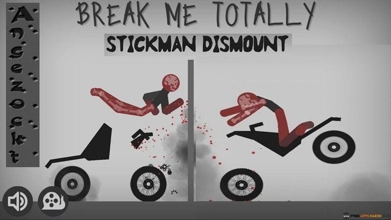 Stickman Dismounting MOD APK (Unlimited money) 3.0