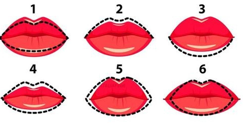 Spread Test: Highlight the shape of your lips and reveal hidden sides of your personality