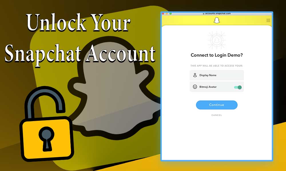 3 Clear Cut Solutions To Unlock Your Snapchat Account In One Go