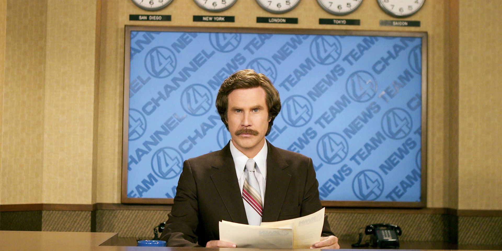Anchorman The Legend Of Ron Burgundy Will Ferrell