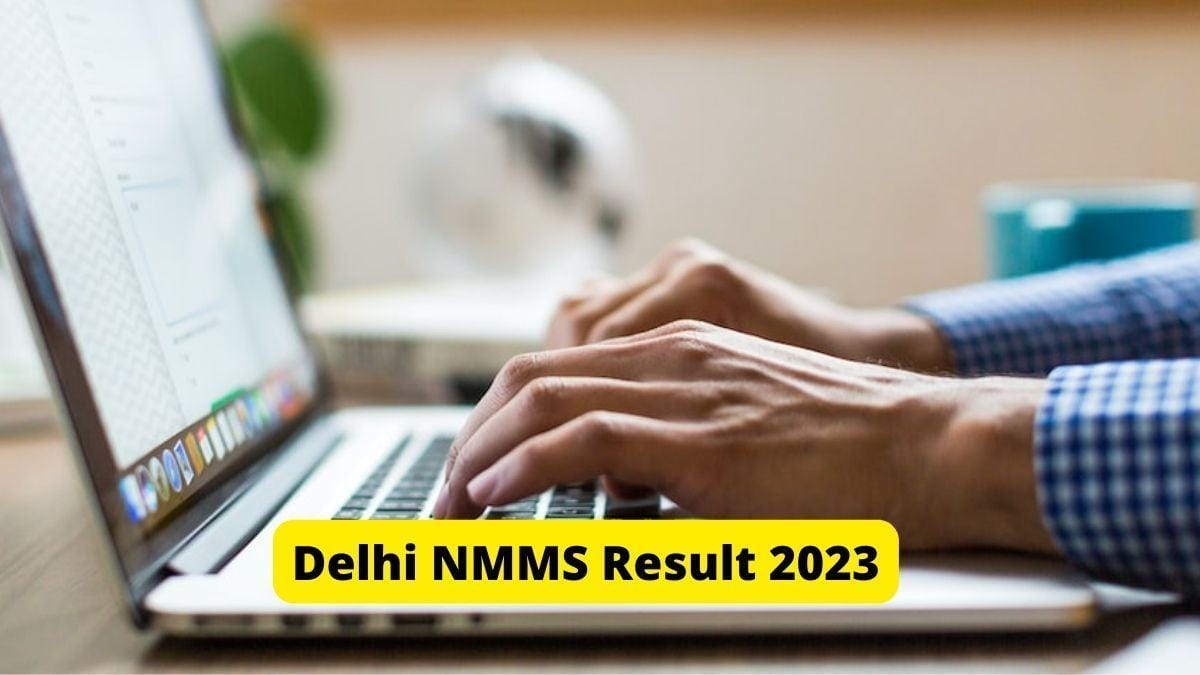Delhi NMMS Result 2023