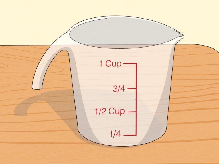 How Do I Measure ¾ Cup?