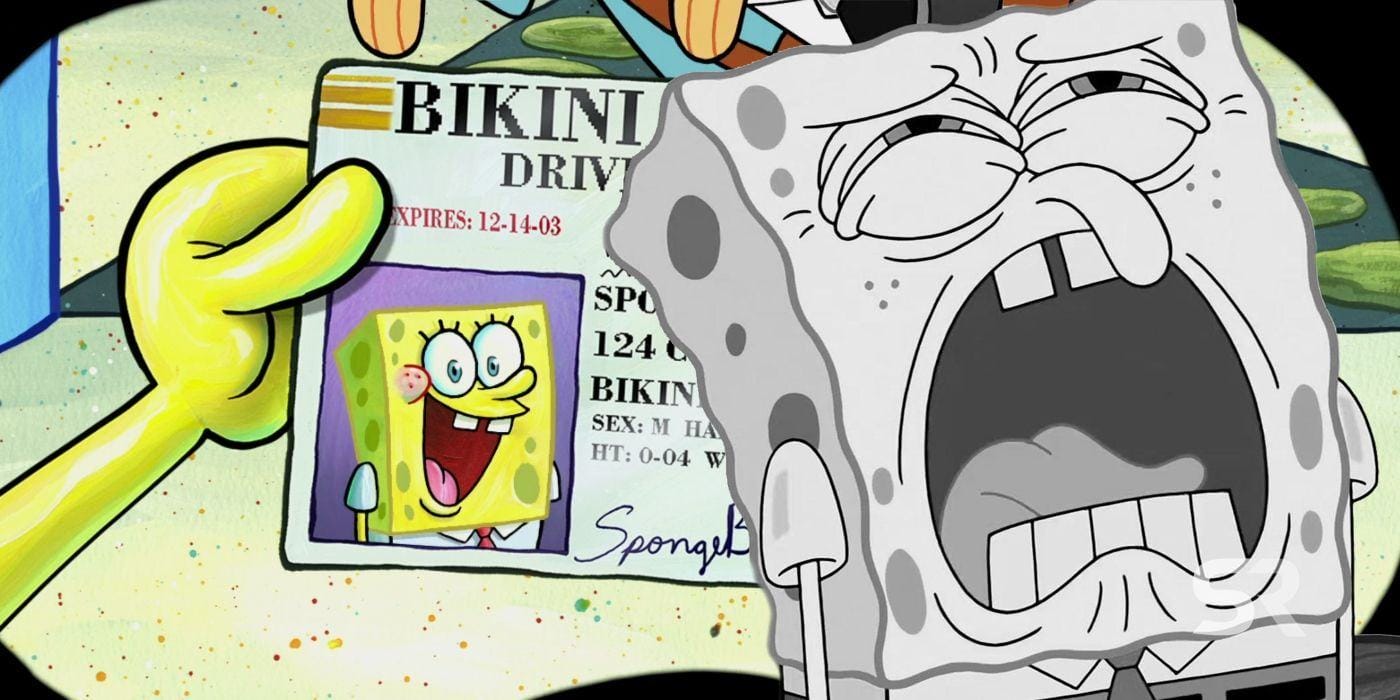 SpongeBob SquarePants has he gotten his driver license