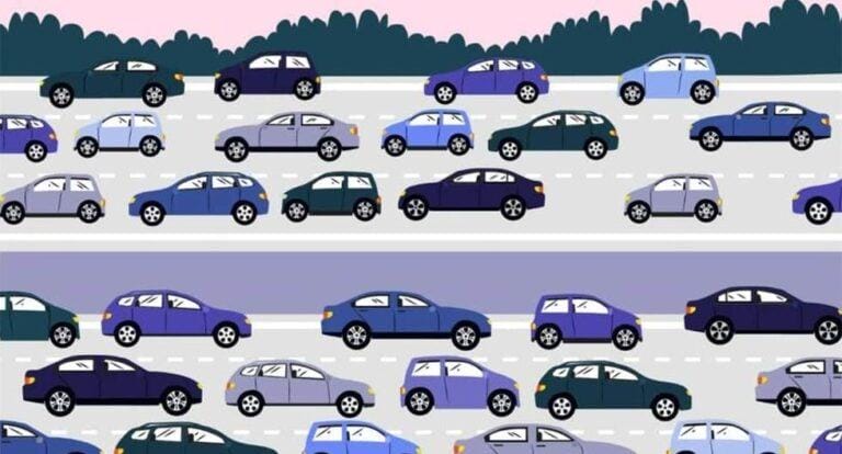 In this visual quiz, we challenge you to spot a car that doesn't use lights