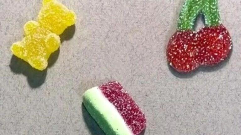 You might have 20/20 vision if you can spot which of these candies is actually a drawing - it's 'impossible'