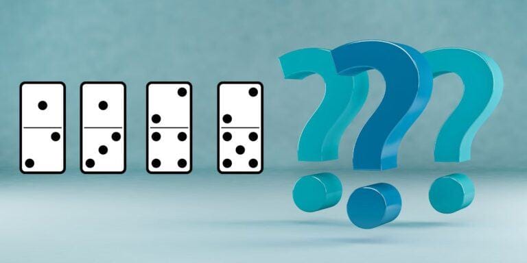 Brain teaser: 2 solutions to complete this domino sequence! Can you find them in 25 seconds?