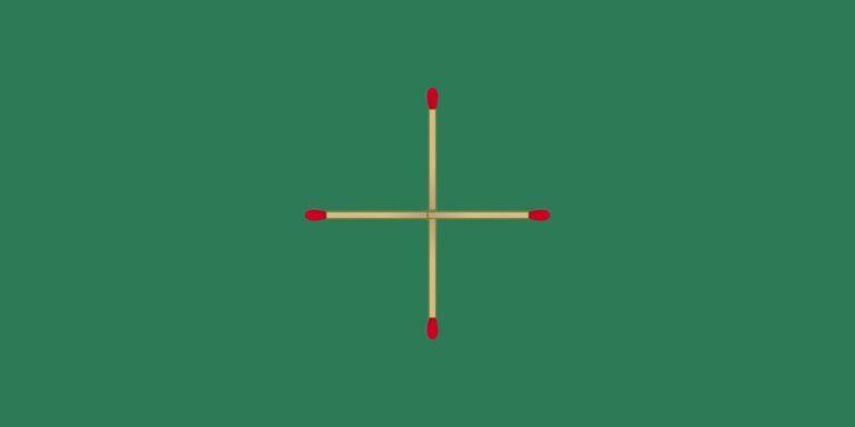Brain teaser: Can you form a square by moving just one match? You’ve got 15 seconds to succeed!