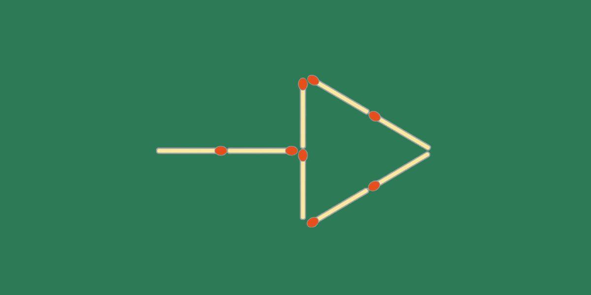 Brain teaser: Test your genius IQ and transform this arrow into 2 arrows by moving only 4 matches!
