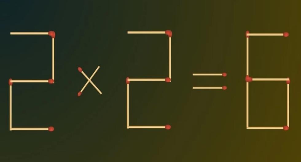 Solve the viral challenge equation: move 1 matchstick and find the answer in 20 seconds