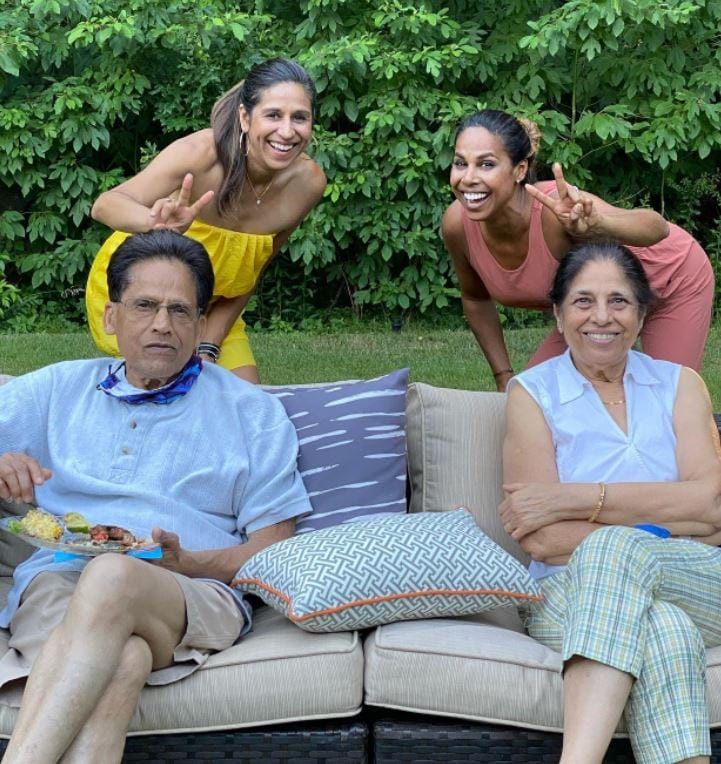 Taniya Nayak Parents: B.D. Nayak (Dad) And Leela Nayak (Mom)