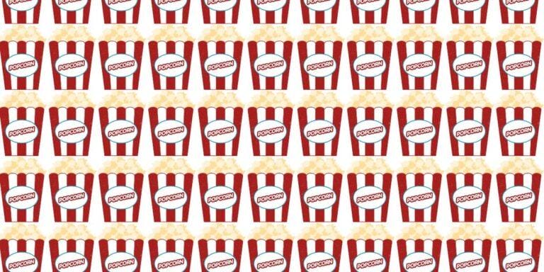 Visual challenge: Can you find the odd popcorn among them in less than 15 seconds?