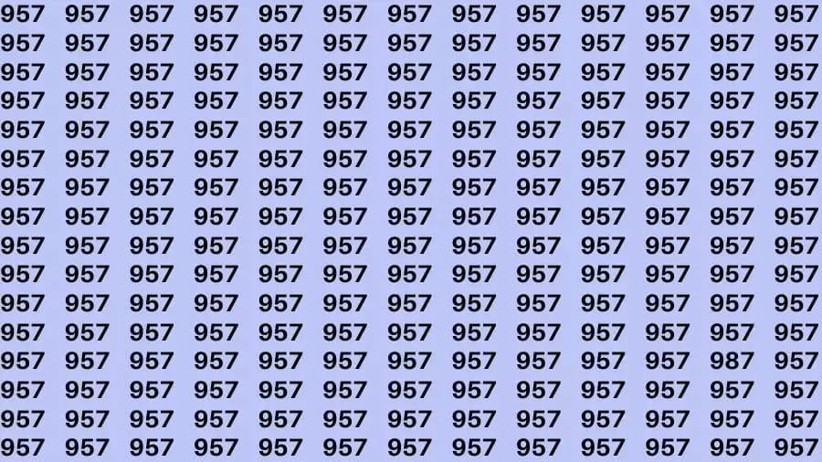 If you have Eagle Eyes Find the Number 3 in 15 Secs