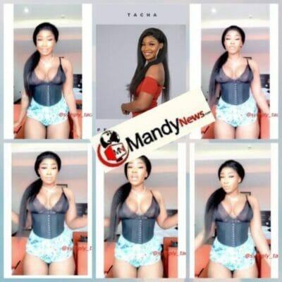 BBNaija 2019: Fans Dig Up Video Of Tacha Advertising With Her Chest (Photos)