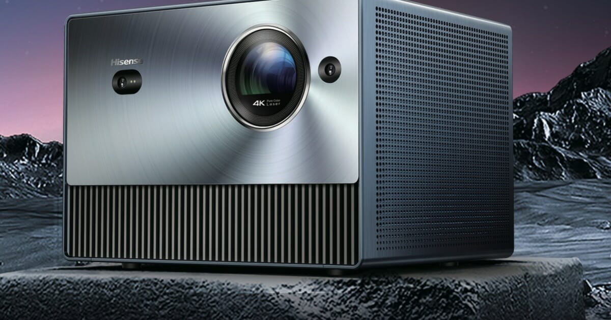 CES 2023: Hisense’s smallest laser projector is portable and has a huge 150-inch image size