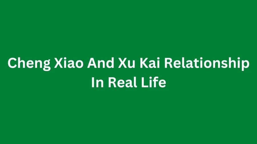 Cheng Xiao And Xu Kai Relationship In Real Life, Are Xu Kai And Cheng Xiao Dating?