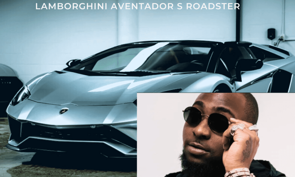 Davido Bought Himself $650,000 Lamborghini Aventador S Roadster