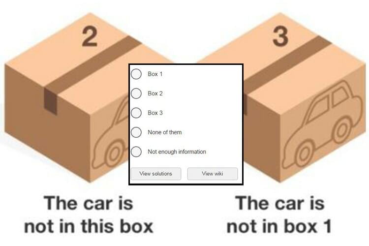 Only 36 per cent of people can solve this mind boggling brainteaser about a car in a box, are you one of them?