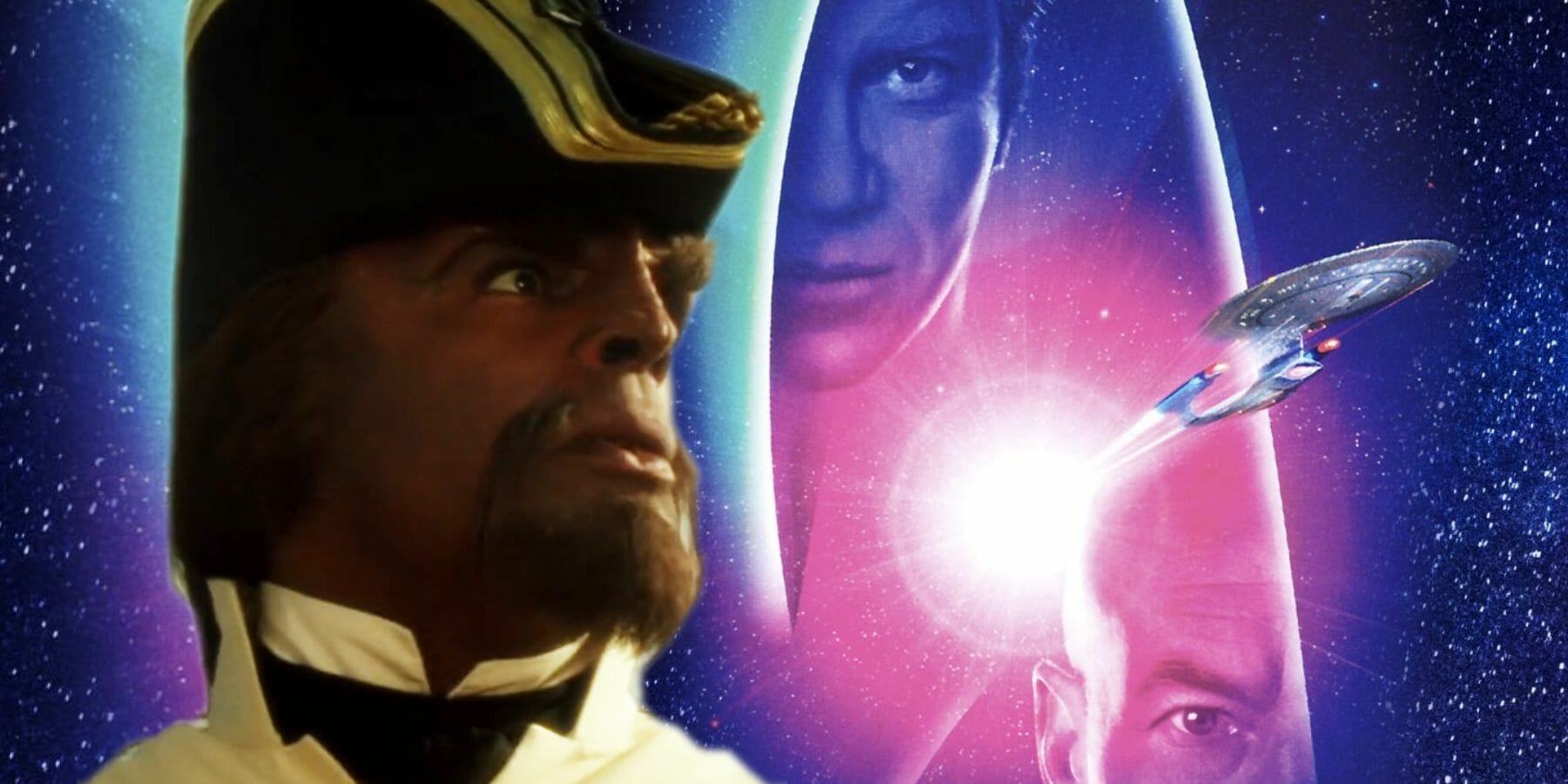 Michael Dorn as Worf in Star Trek: Generations