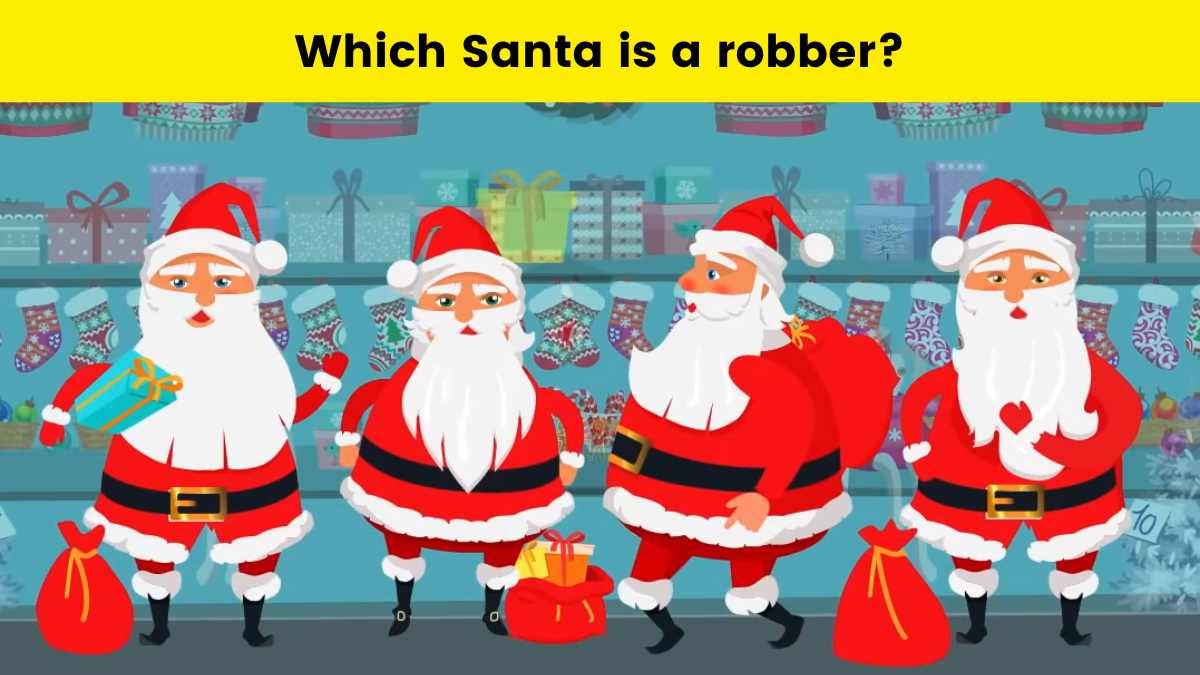 Which Santa is a robber?