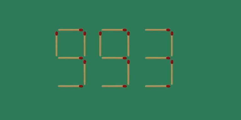 Brain teaser: Only the smartest can make the smallest number from 2 matches in 25 seconds max!