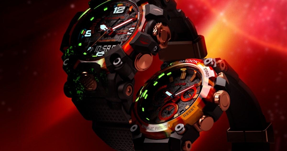 G-Shock’s first 40th anniversary watches glow in the dark
