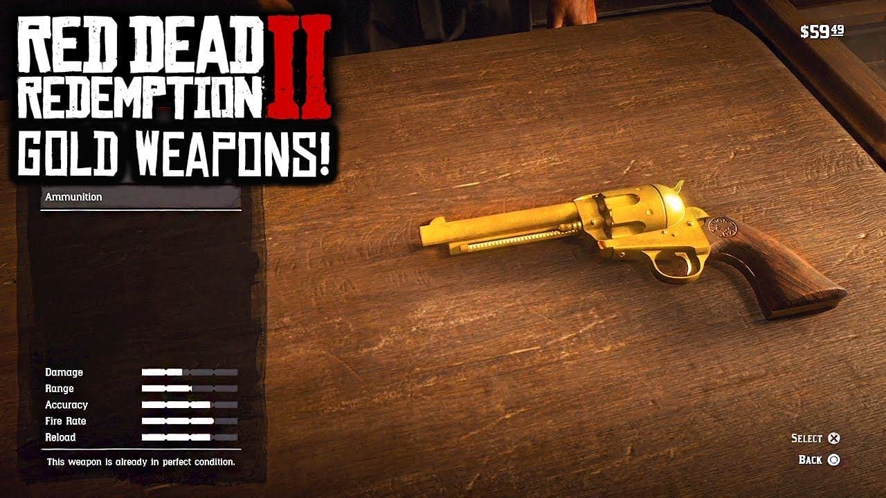 HOW TO TURN OFF ALL RED DEAD REDEMPTION 1 GOLDEN GUNS ON PS4 & SWITCH
