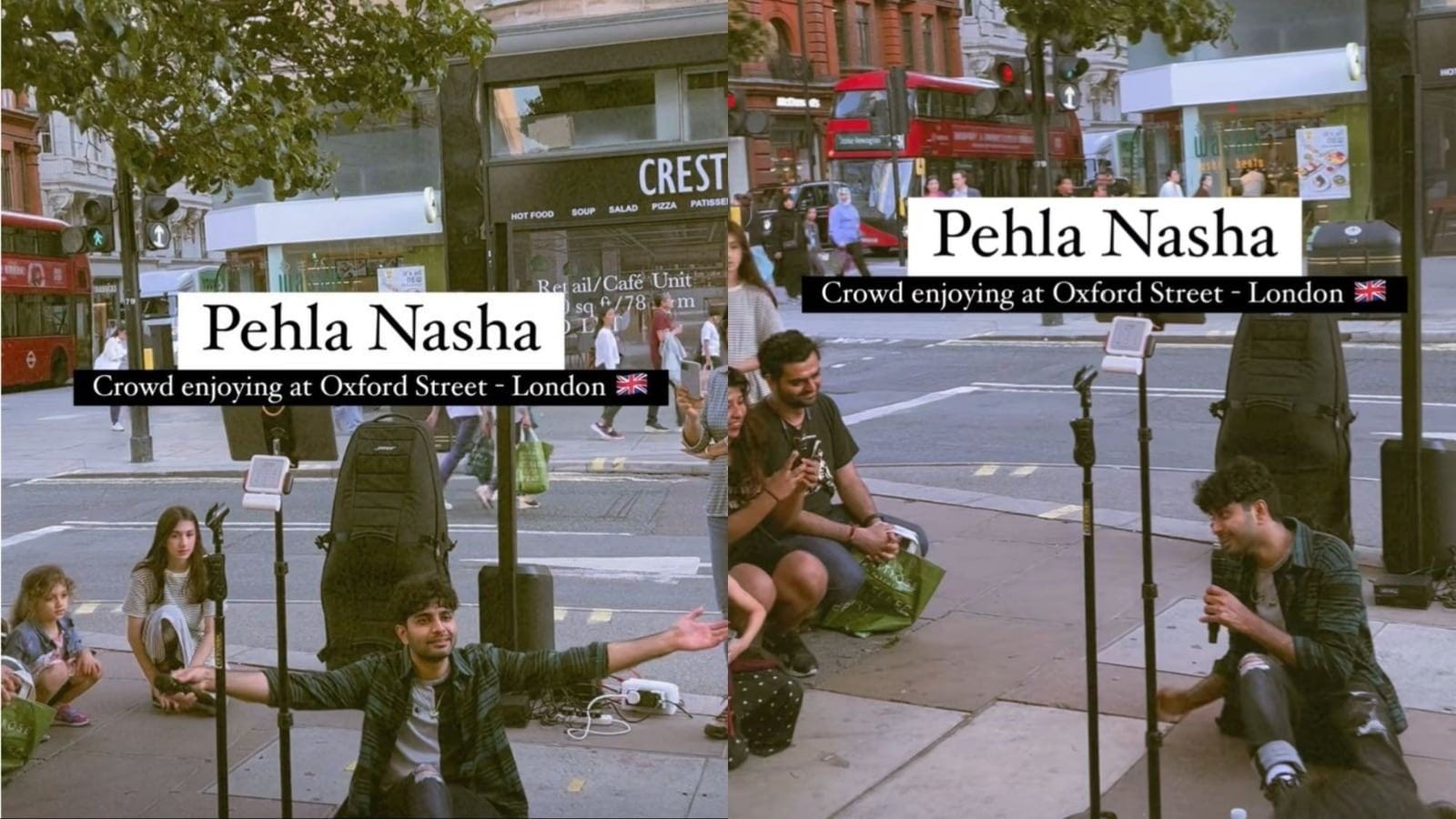 Indian busker sings Pehla Nasha on London’s Oxford Street, video hits over 17 million views