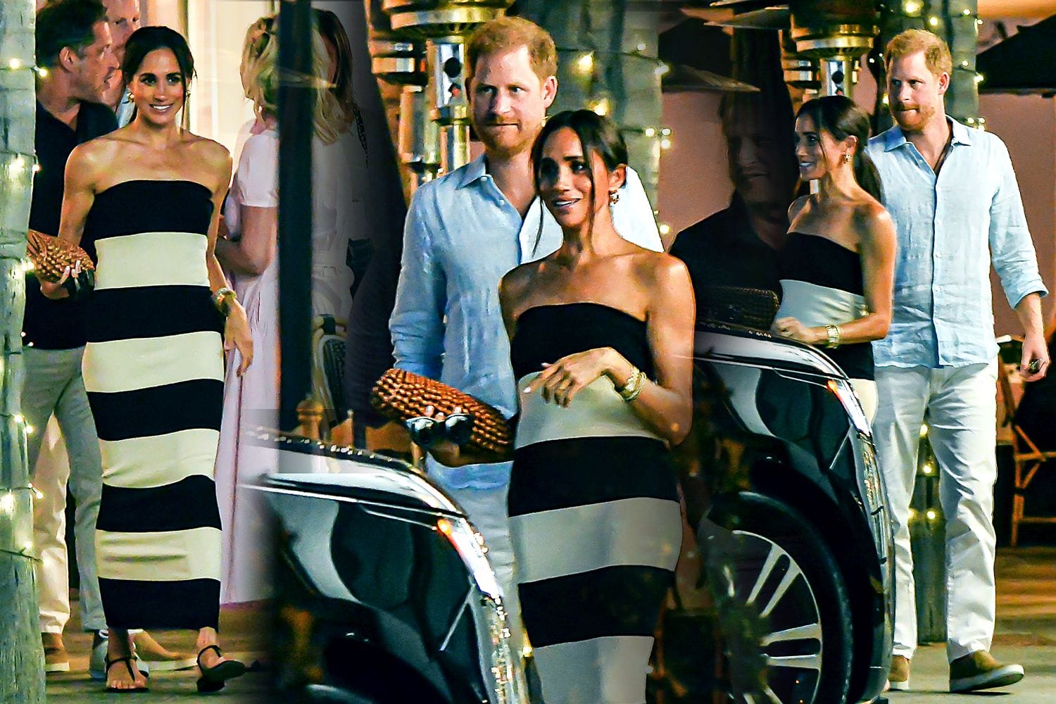 Meghan Markle beams at birthday dinner with Prince Harry after Royals publicly ignore her big day