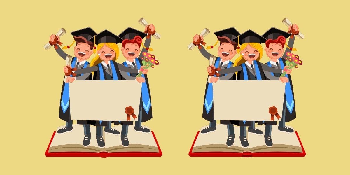 Spot the difference: Do you deserve your detective diploma? Find the 4 differences in 25 seconds to earn it!