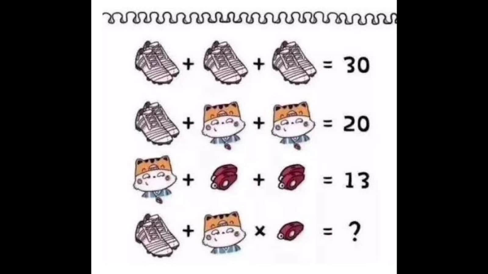 You’re a maths genius if you can solve this brain teaser in just 10 seconds