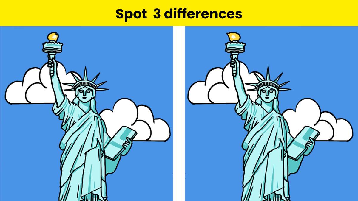 Can you spot 3 differences?