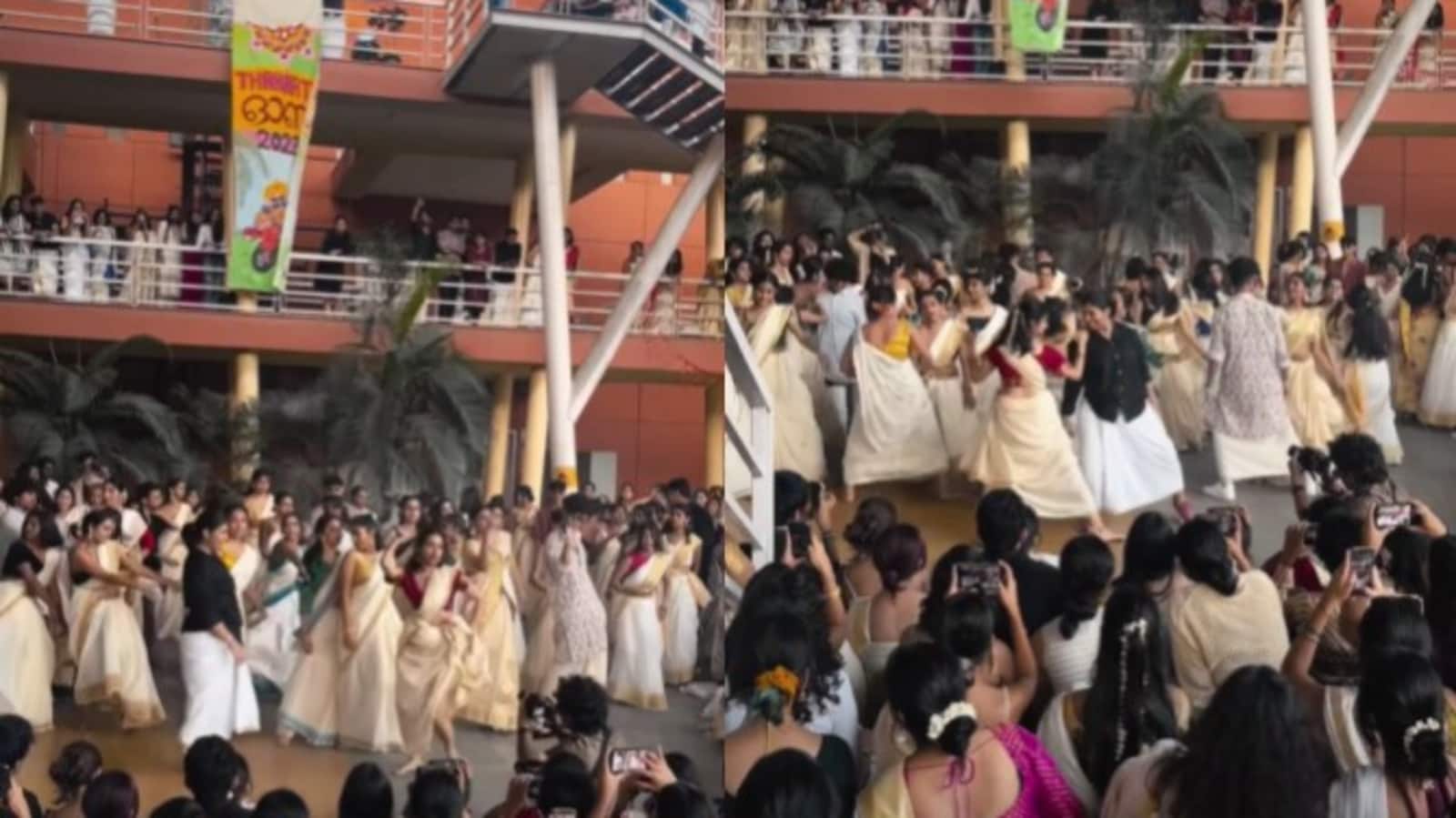 College students dance to Oo Antava, set stage on fire. Watch
