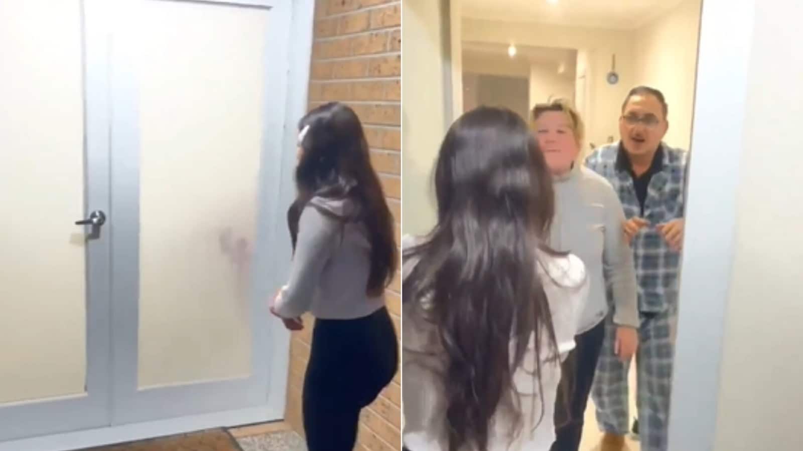 Dad's reaction to meeting daughter after months will melt your heart. Watch