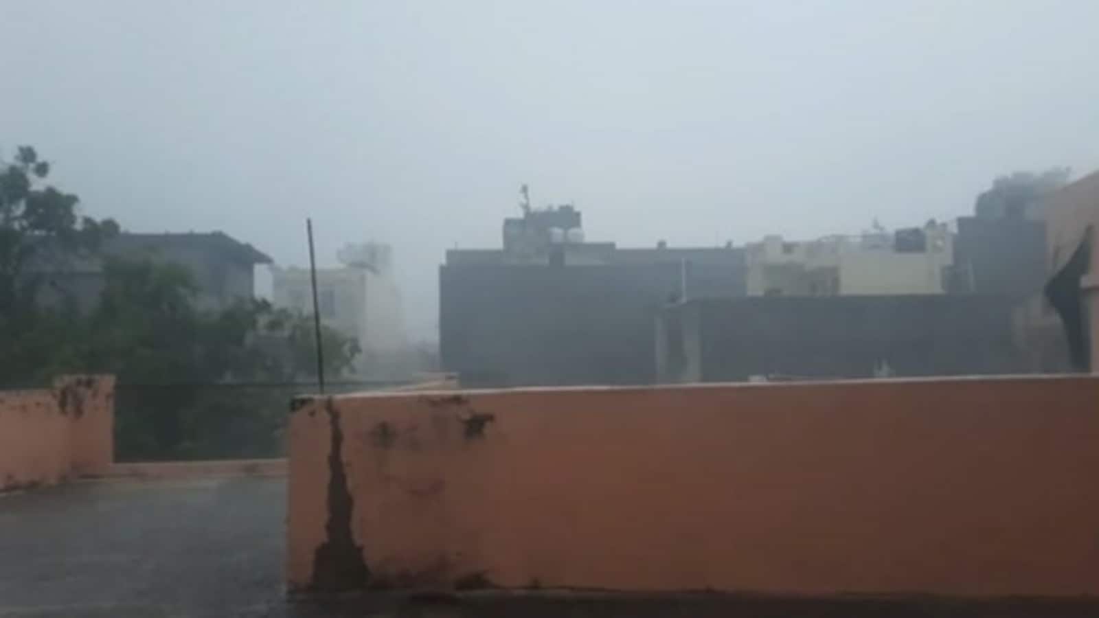 Delhi Rains: X flooded with videos of heavy downpour