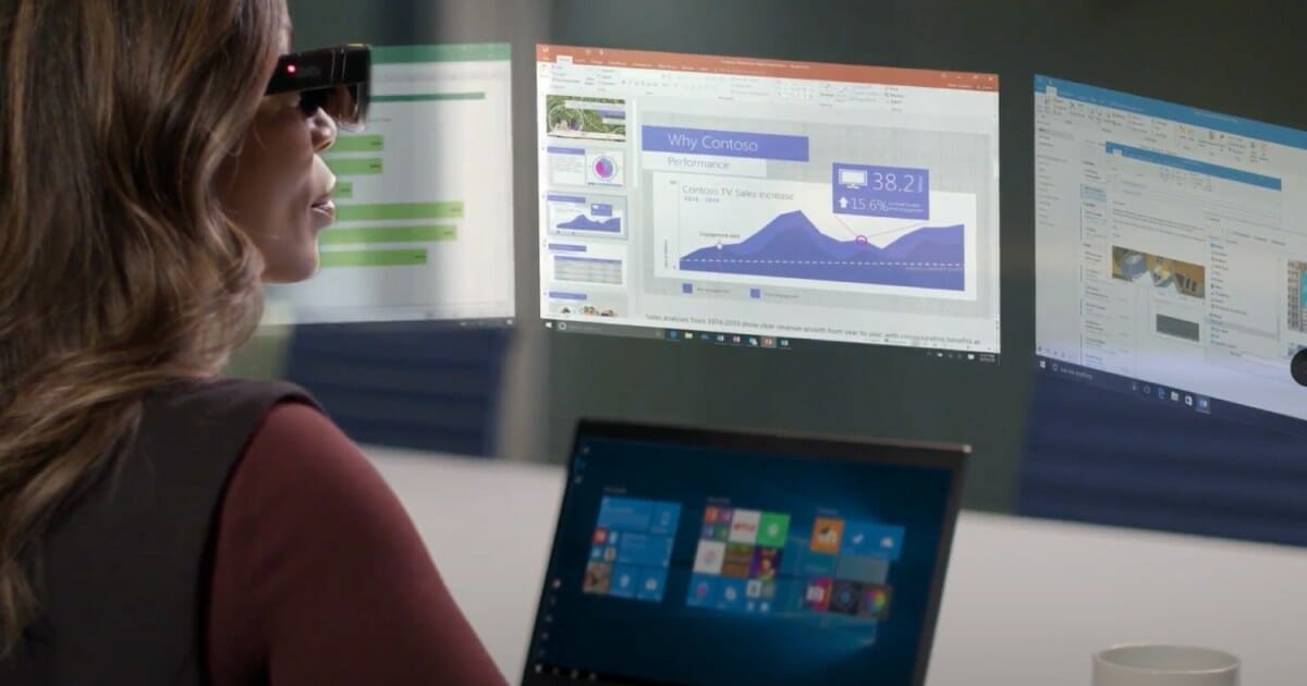 Lenovo’s ThinkReality AR glasses can project virtual desktops into your eyes