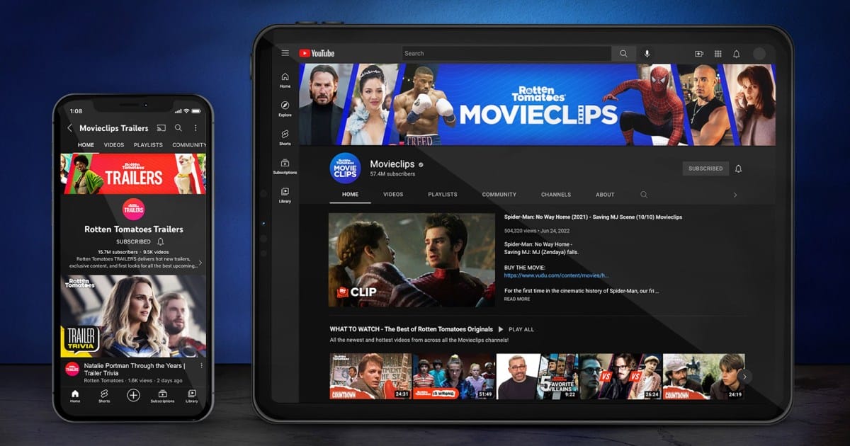 Rotten Tomatoes and Movieclips team up for YouTube network