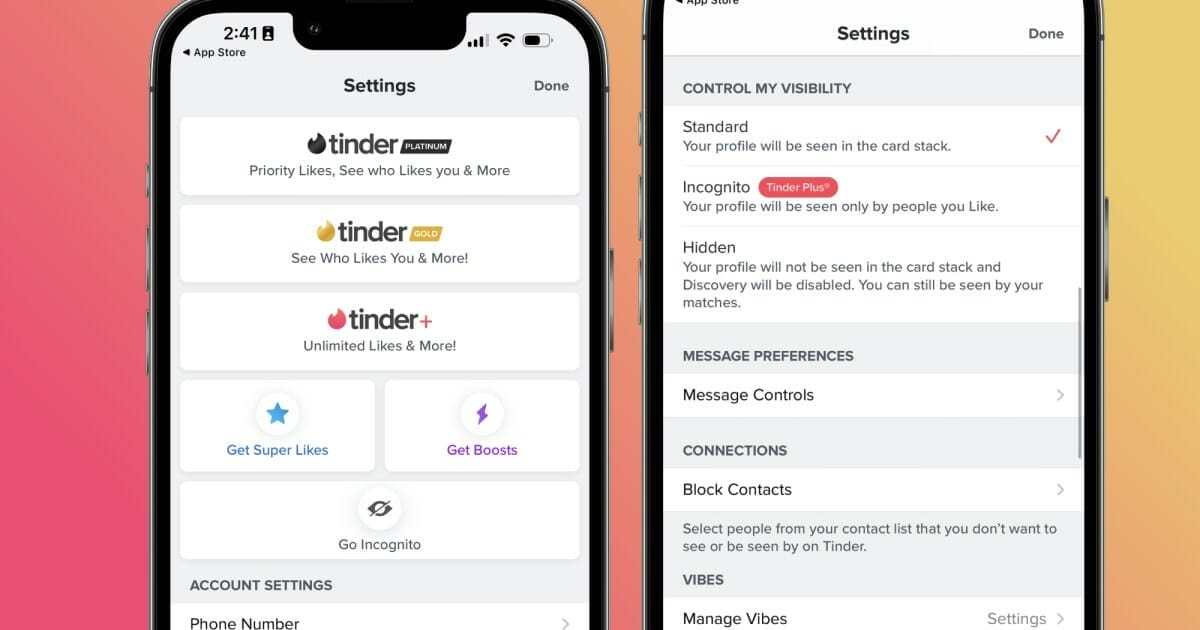 Tinder Incognito Mode: what it is, how to use it, and why it’s important